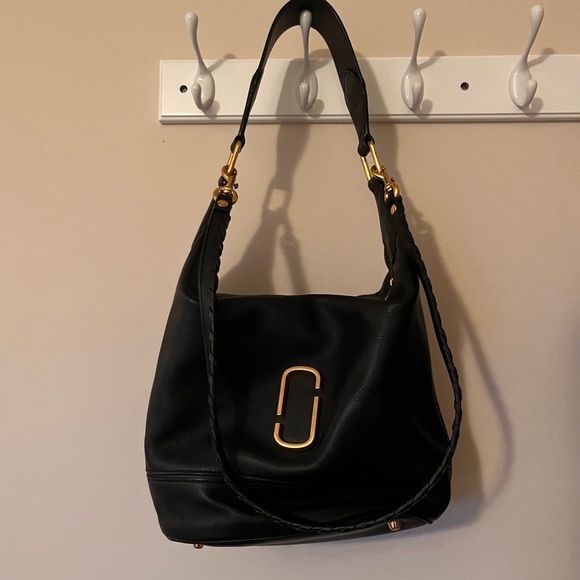 Marc Jacobs Black and Gold Hobo Bag Noho bag - Picture 4 of 7